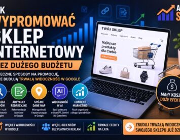 Promocja sklepu internetowego bez dużego budżetu – SEO, content marketing i widoczność w Google